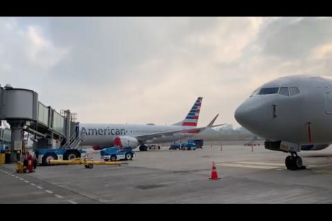 Reanudan operaciones en el Aeropuerto La Aurora